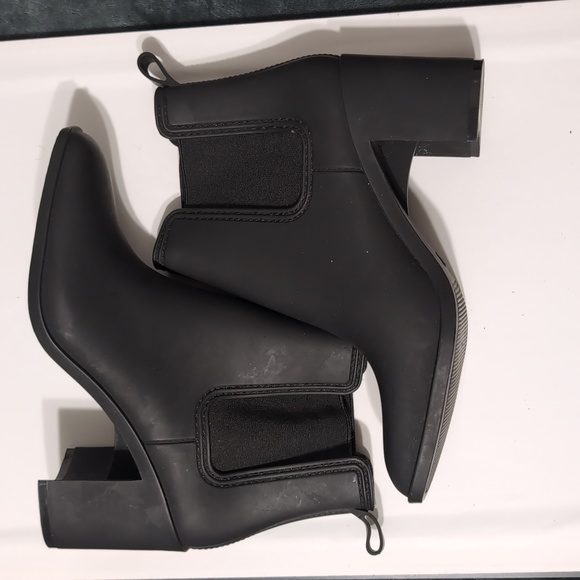 Jeffrey Campbell ankle rubber boots womens - Size 9 - Picture 1 of 8